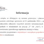 włączenie centralnego ogrzewania